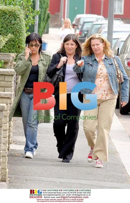 Jessie Wallace on EastEnders set