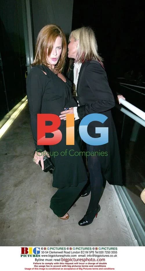 Amanda Eliasch and Trinny Woodall at book launch