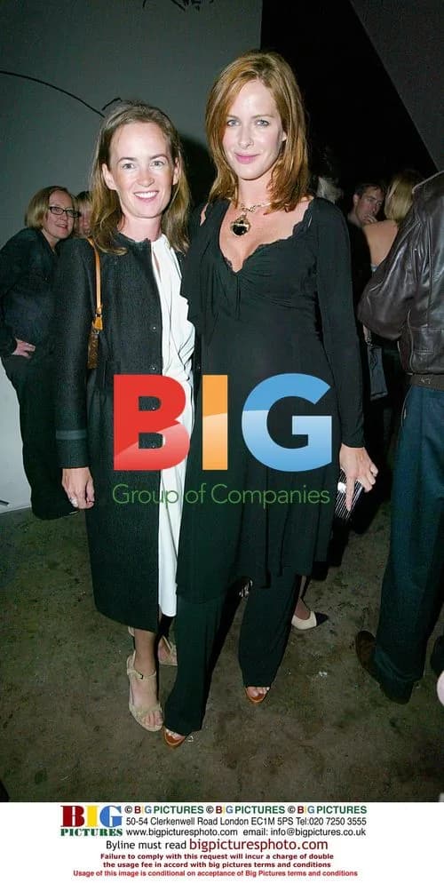Amanda Eliasch and Trinny Woodall at book launch