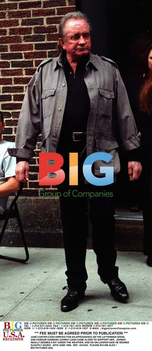 June Carter-Cash on Letterman with Johnny Cash