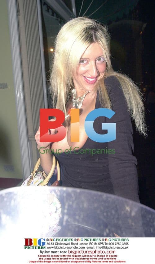 Socialite Sally Ann Jones in London