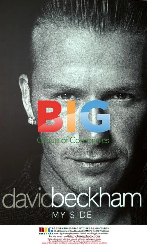 David Beckham Presents New Book in Madrid