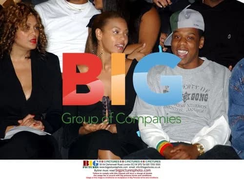Beyonce, Jay-Z at Baby Phat Fashion Show