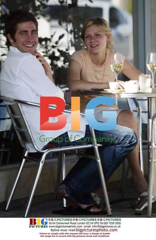 Kirsten Dunst and Jake Gyllenhaal on Romantic Lunch