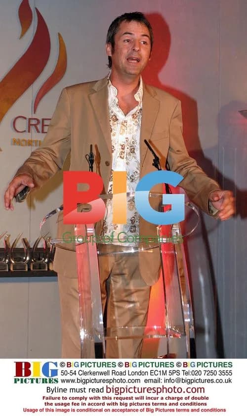 Neil Morrisey at Creative North East Business Awards