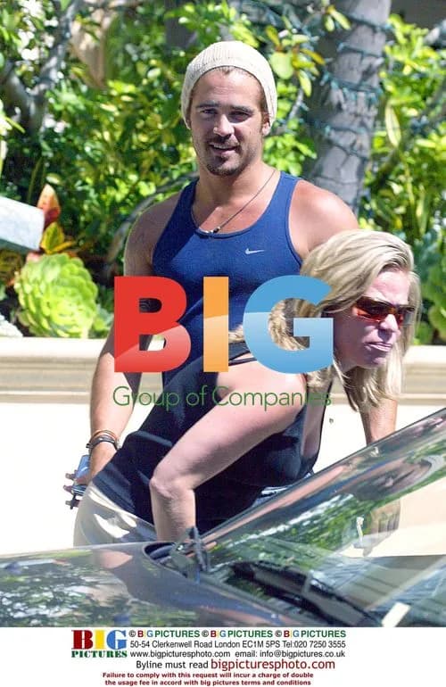 Colin Farrell in PDA with Older Woman