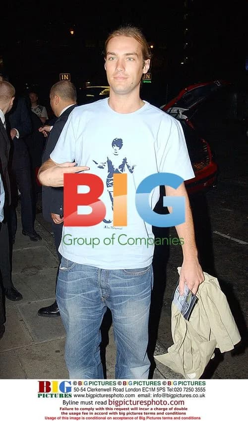 Calum Best at Italian Job Party in London