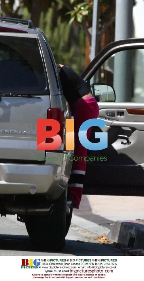 Britney Spears Stretching After Meal