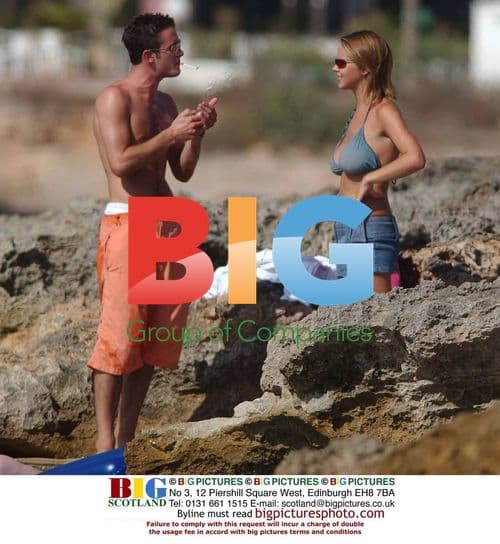 Dean Gaffney and Gary Lucy Enjoy Holiday in Spain