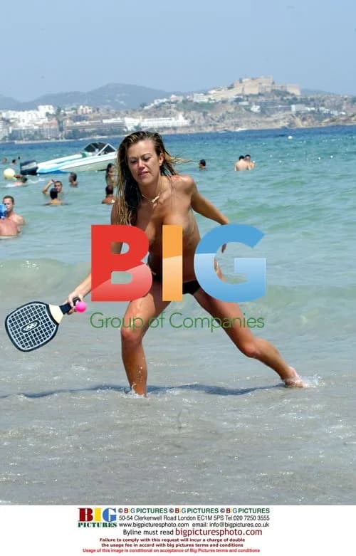 Petta Longstaff on Holiday in Ibiza