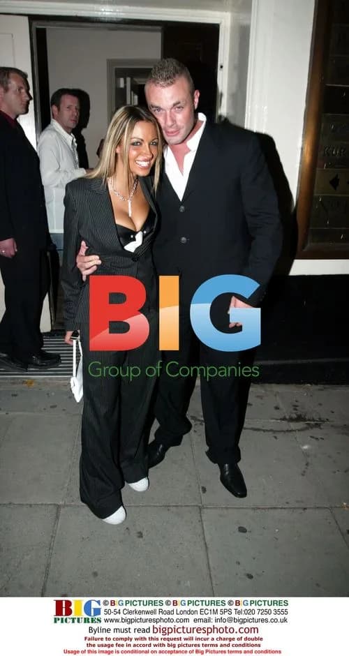 Jodie Marsh and Fran Cosgrove at the Wellington Club