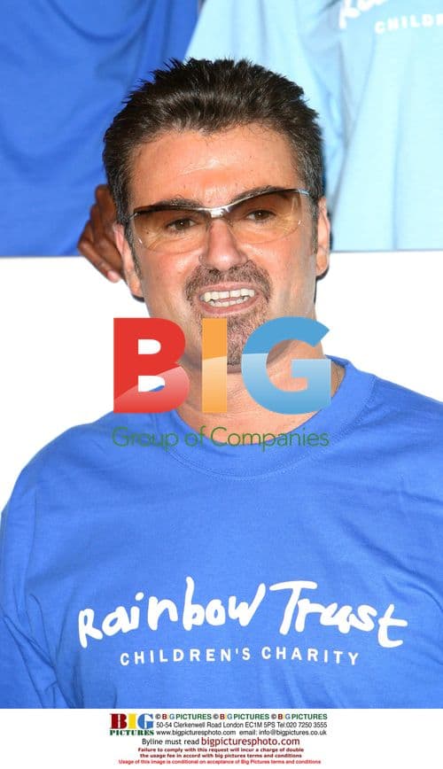 George Michael at Rainbow Trust Launch