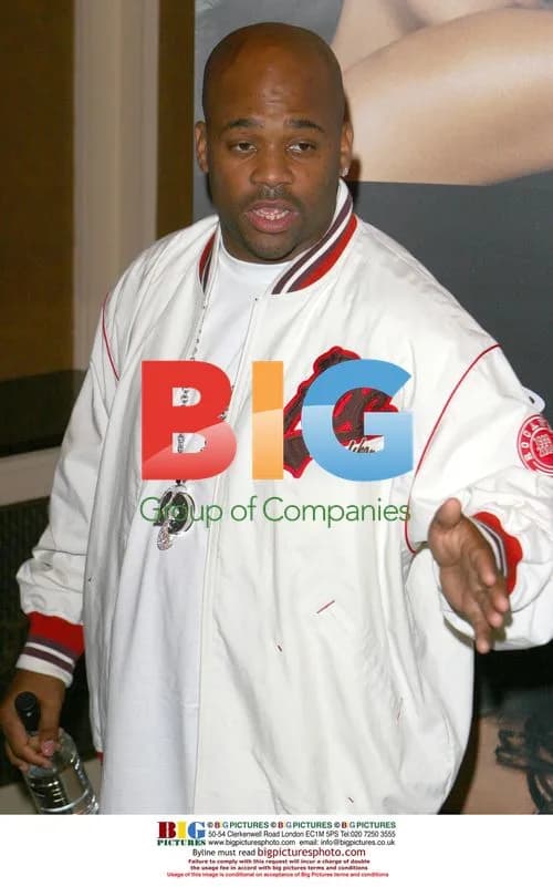 Damon Dash at Rocawear UK launch party
