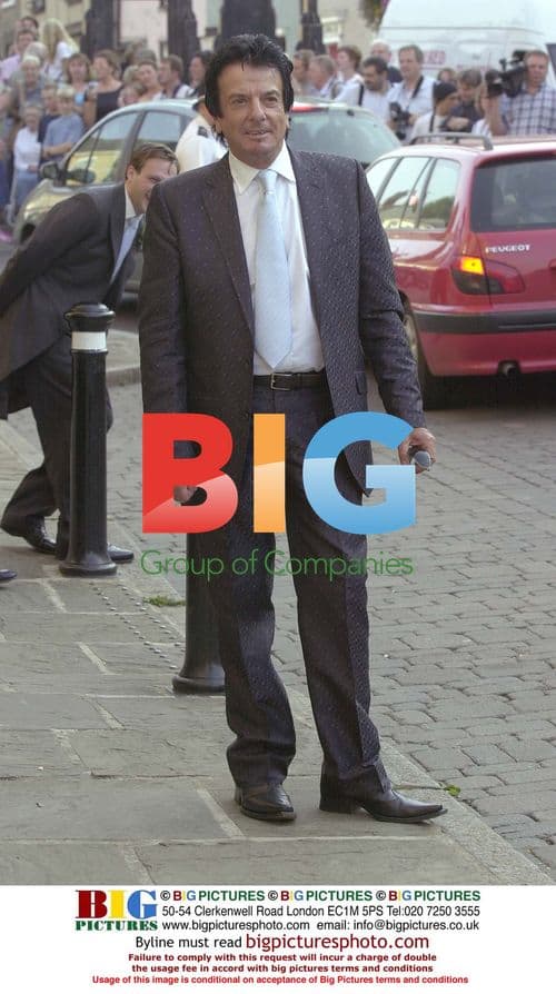 Nicky Haslam at Ben Goldsmith-Kate Rothschild Wedding