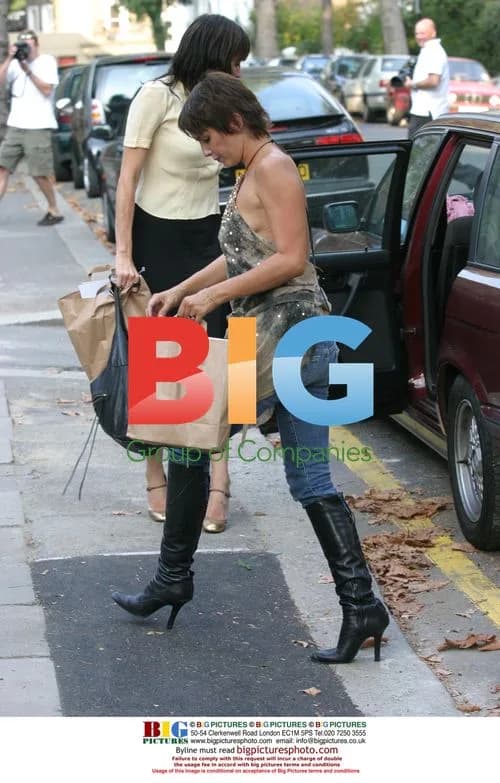 Sadie Frost Hosts Party with Double Decker Bus Ride