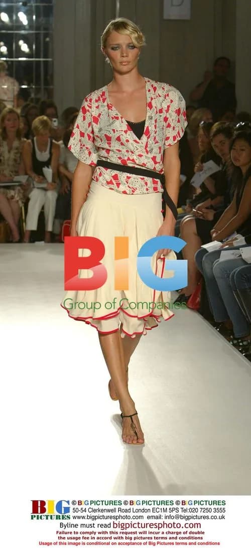 Jody Kidd at London Fashion Week