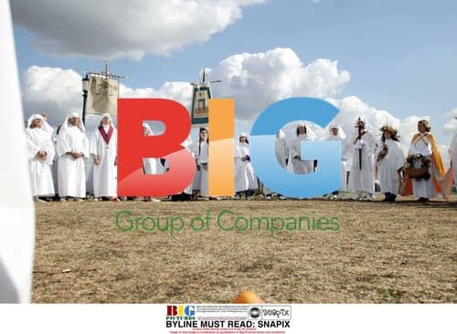 Druids Celebrating Autumn Equinox in London