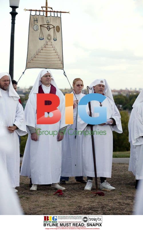 Druids Celebrating Autumn Equinox in Primrose Hill