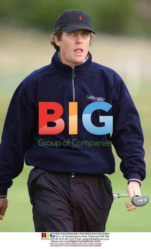 Hugh Grant at Dunhill Links Championship
