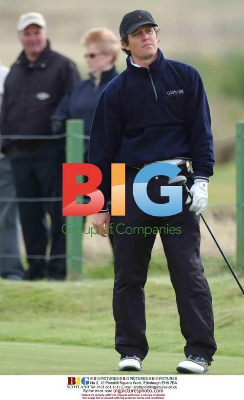 Hugh Grant at Dunhill Links Championship