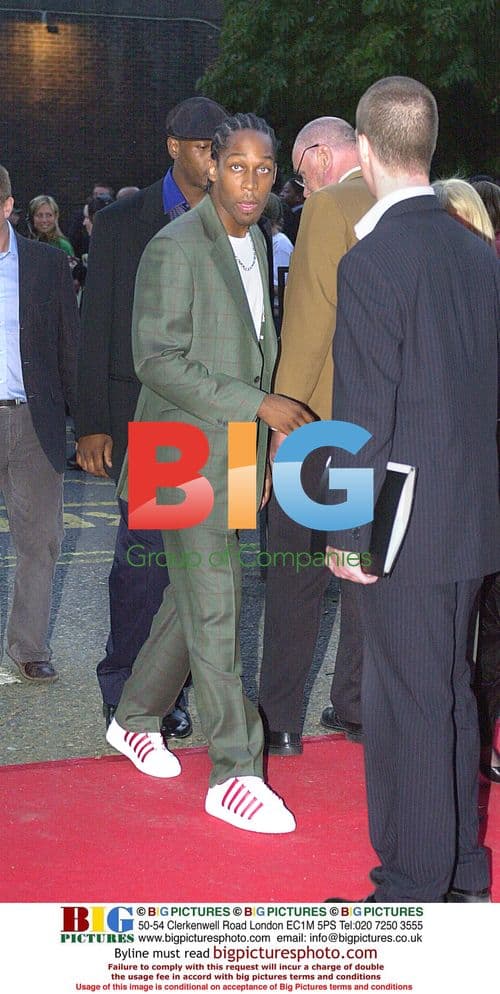 Singer Lamarr at MOBO Awards 2003