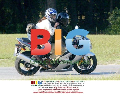 Jennifer Lopez and Ben Affleck on Motorbike