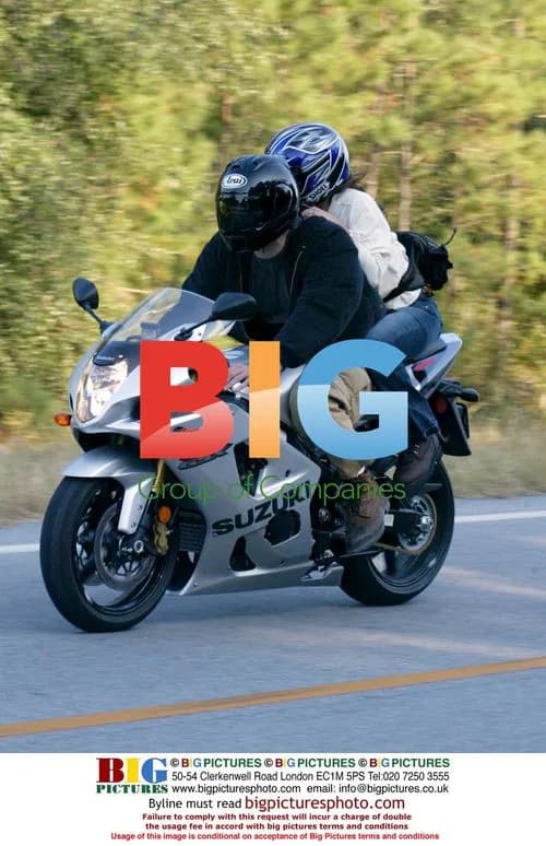 Jennifer Lopez and Ben Affleck on Motorbike