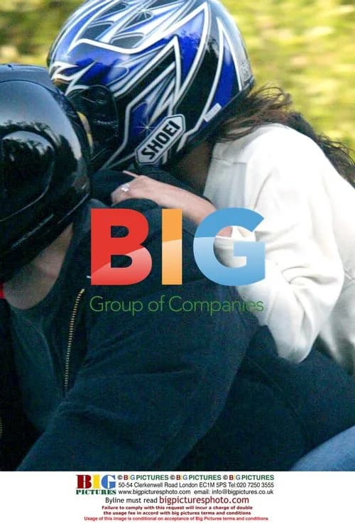 Jennifer Lopez and Ben Affleck on Motorbike