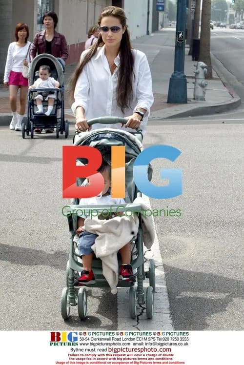 Angelina Jolie and Son Shopping