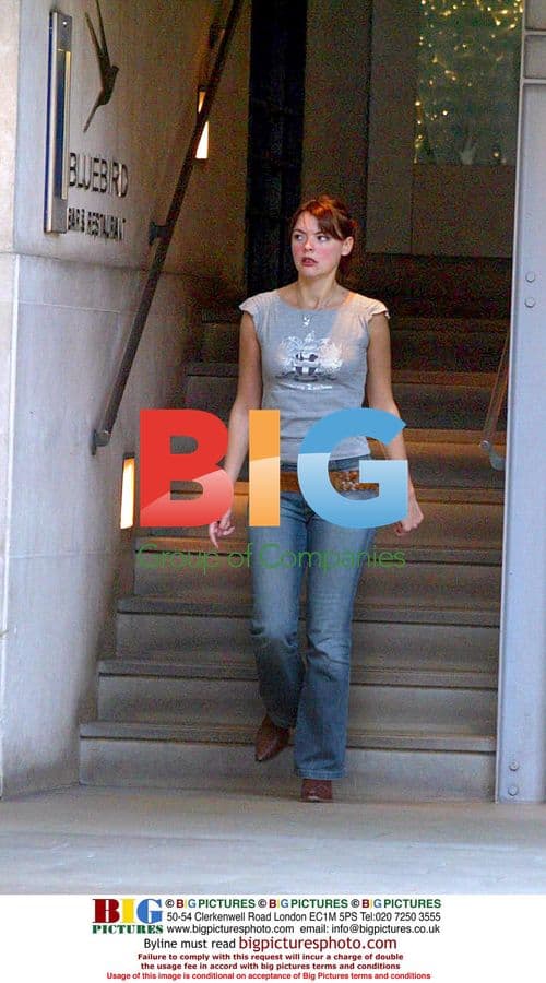 Katie Ford Lunching at Bluebird Restaurant