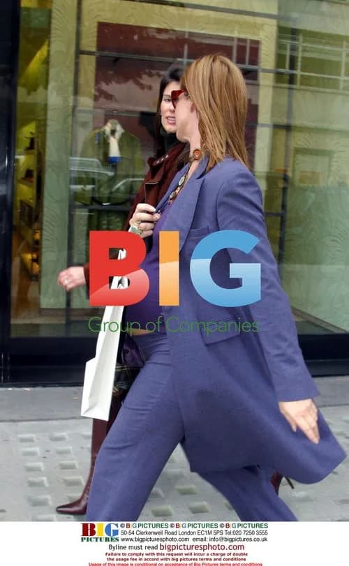 Trinny Woodall Leaving Armani Party