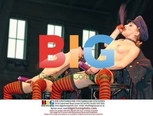 Models at Erotica Show in Manchester