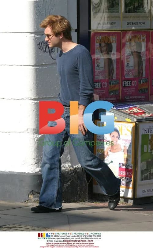 Jude Law Looks Down in the Dumps