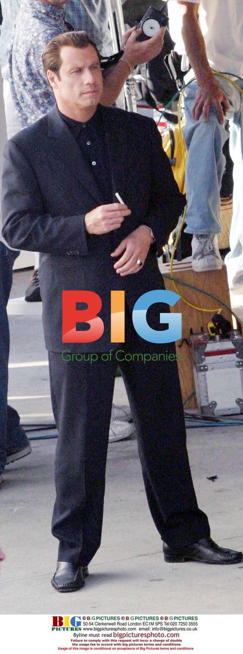 John Travolta on 'Get Shorty' set in LA