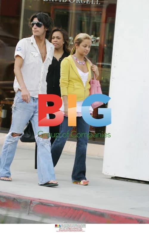 Nicole Richie shopping with family in Beverly Hills