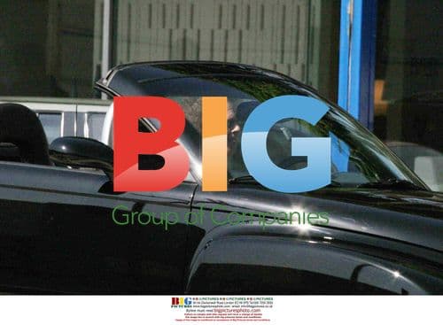 Richard Simmons in new convertible