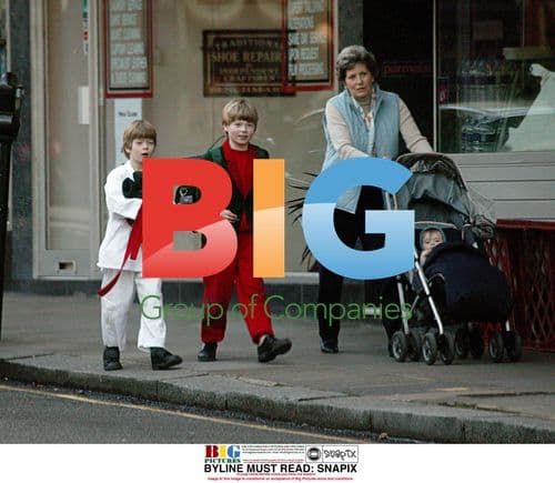 Taylor Children Returning from Lesson