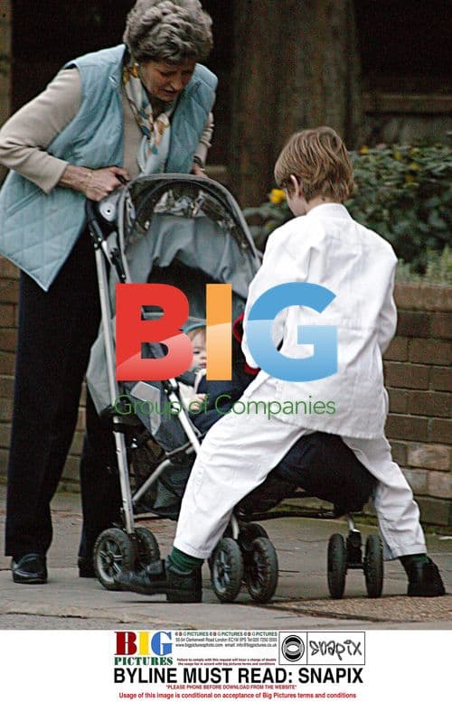 Columbus and Cassius Taylor with baby sister