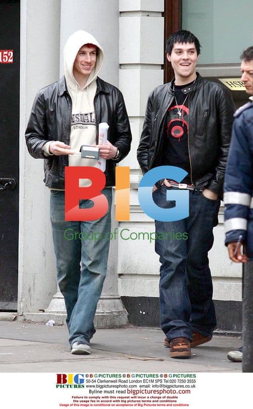 Matt Jay from Busted Seen in West London