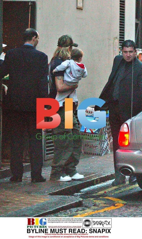 David Beckham Leaves Hamleys Toy Store