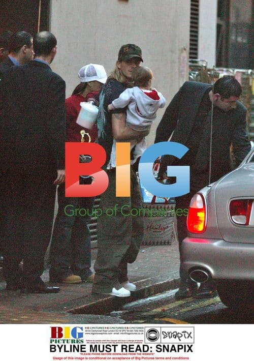 David Beckham and Family Shopping at Hamleys