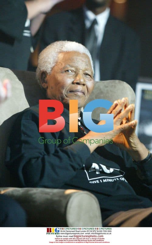 Nelson Mandela at 46664 Album Launch
