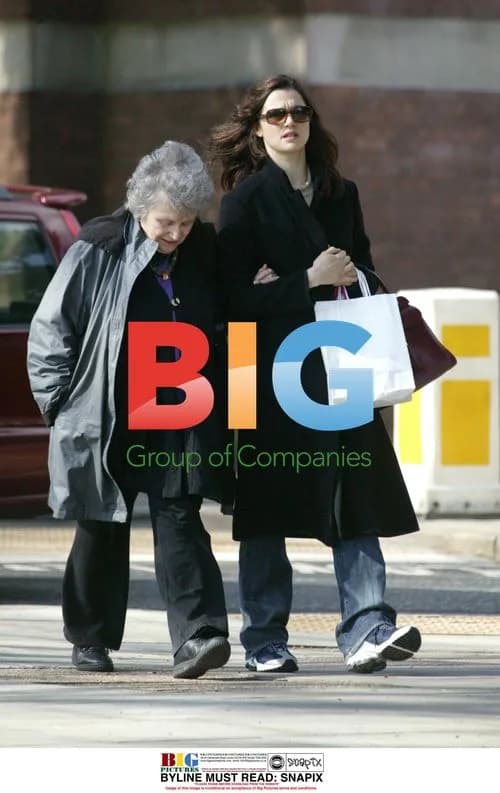 Rachel Weisz and grandmother out in London