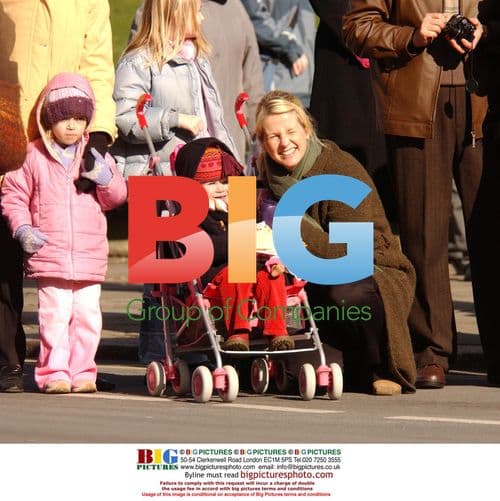 Ulrika Jonsson and Daughter in Windsor