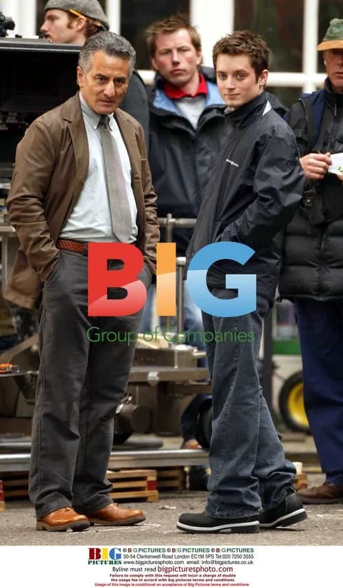 Elijah Wood on set of 'Yank' film in London