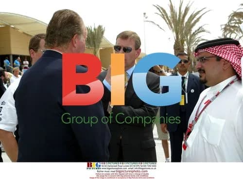 Royalty and F1 Figures at Bahrain Grand Prix