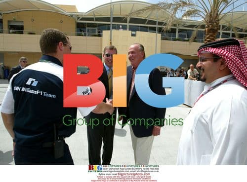 Royalty at Bahrain Grand Prix