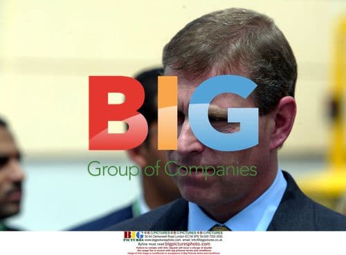 HRH Prince Andrew visits Bahrain F1 circuit