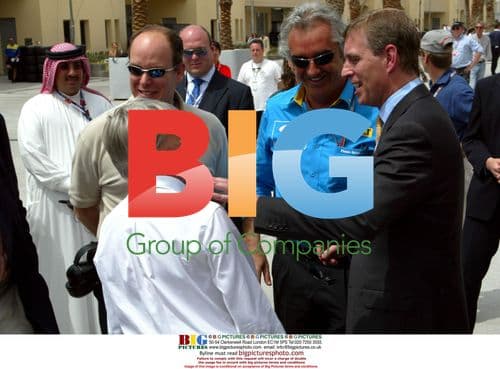 Royals and F1 Leaders in Bahrain Paddock