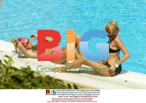 Petta Longstaff and Leah Newman on Tenerife beach